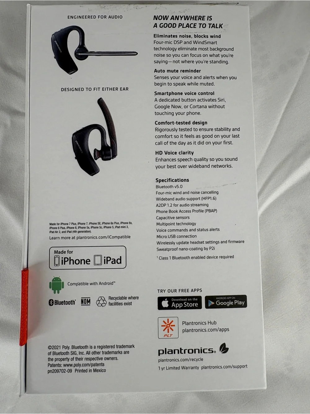 Plantronics voyager s5200